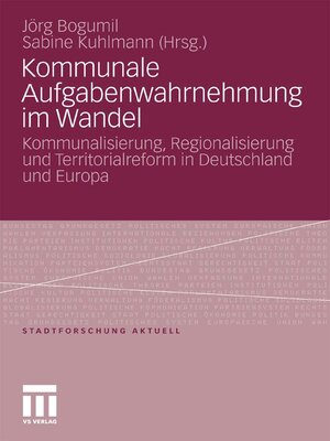 cover image of Kommunale Aufgabenwahrnehmung im Wandel